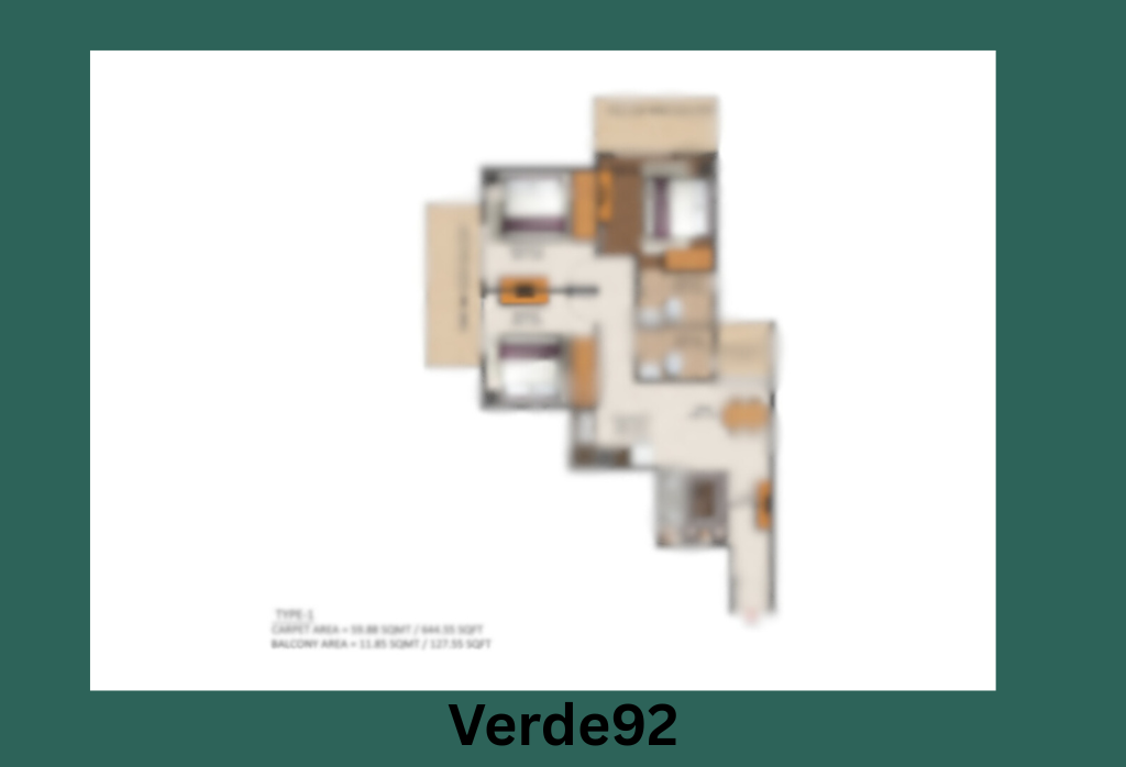 Verde92 floor plan